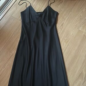 Il Volo MIDNIGHT Silk Slip Dress